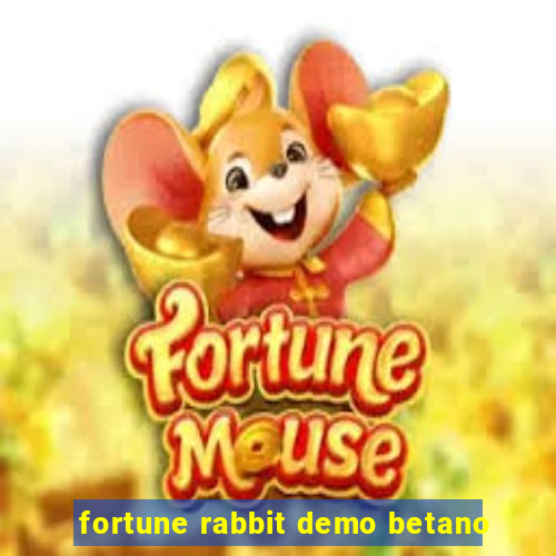 fortune rabbit demo betano